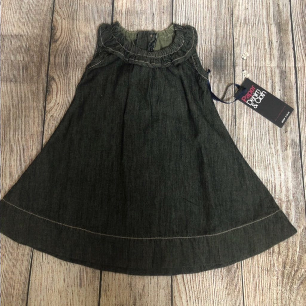 Nwt Paper Denim  Cloth Denim Dress